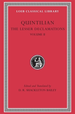 The Lesser Declamations, II by Quintilian