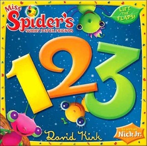 123: A Miss Spider Concept Book by David Kirk