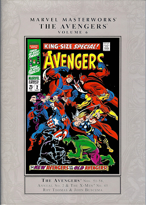 Marvel Masterworks: The Avengers, Vol. 6 by Roy Thomas