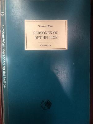 Personen og det hellige by Simone Weil