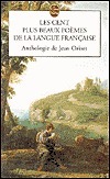 Les Cent Plus Beaux Poemes de La Langue Franc by Jean Orizet