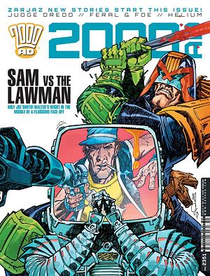 2000 AD Prog 2351 - Sam vs the Lawman by Rob Williams, Dan Abnett, Ian Edginton, Garth Ennis