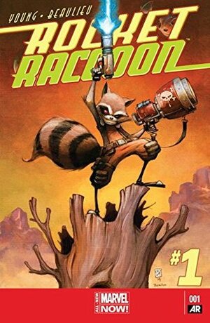 Rocket Raccoon #1 by Jean-francis Beaulieu, Jeff Eckleberry, Skottie Young