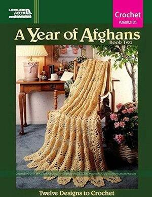 A YEAR OF AFGHANS Book 2 by Leisure Arts Inc.