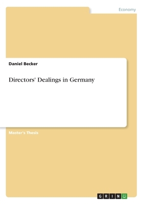 Directors' Dealings in Germany by Daniel Becker