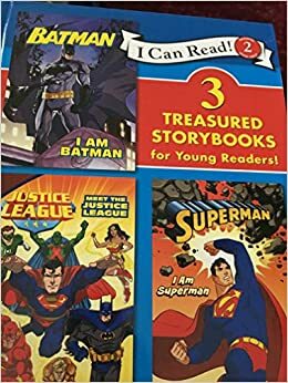 3 Treasured StoryBooks for Young Readers! - I Am Batman, I Am Superman, Meet The Justice League by Delphine Finnegan