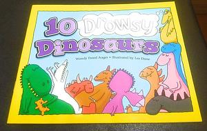 10 Drowsy Dinosaurs by David Wallace Booth, Wendy Frood Auger