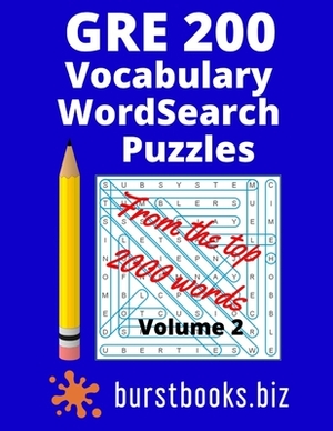 GRE 200 Vocabulary Word Search Puzzles: Best gre vocabulary book by Gareth Thomas, Burst Books