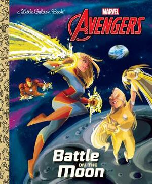 Battle on the Moon (Marvel Avengers) by John Sazaklis