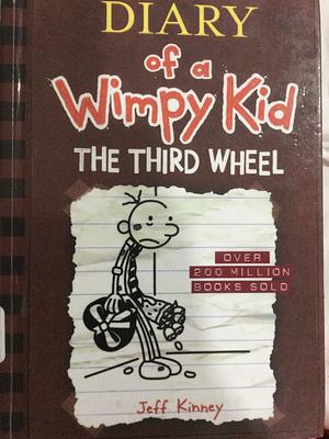 Diary of a Wimpy Kid: THE THIRD WHEEL by Jeff Kinney