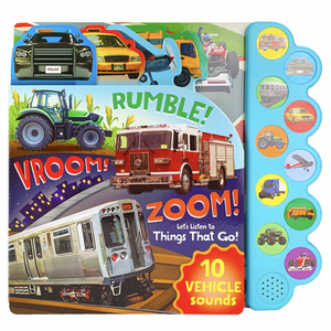 Rumble! Vroom! Zoom!: Let's Listen to Things That Go! by 