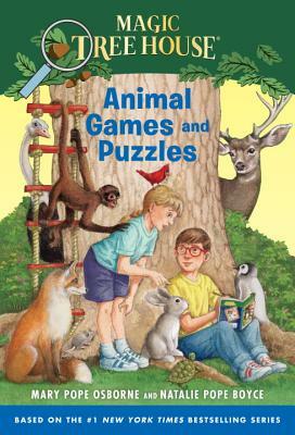 Animal Games and Puzzles by Natalie Pope Boyce, Mary Pope Osborne