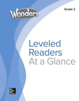 Wonders Balanced Literacy Leveled Reader Chart, Grade 3 by 