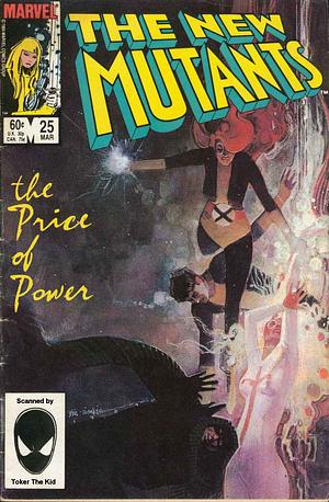 The New Mutants #25 by Chris Claremont