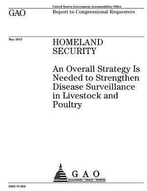 Homeland Security: An Overall Strategy Is Needed to Strengthen Disease Surveillance in Livestock and Poultry: Report to Congressional Req by U. S. Government Accountability Office