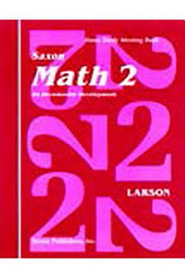 Math 3: An Incrementl Development : Student Workbook by Nancy Larson