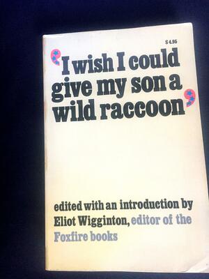I Wish I Could Give My Son a Wild Raccoon by Eliot Wigginton
