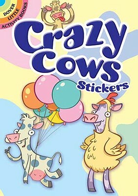 Crazy Cows Stickers by Victoria Maderna