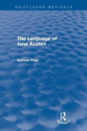The Language of Jane Austen by Norman Page