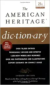 The American Heritage Dictionary by American Heritage