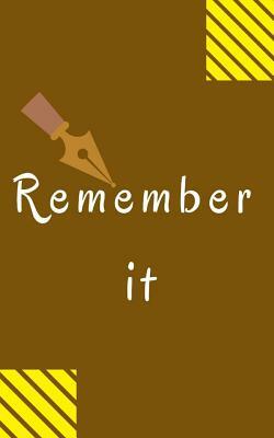 Remember it by Joba Stationery