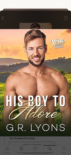 His Boy to Adore by G.R. Lyons