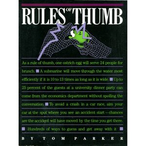 Rules of Thumb by Tom Parker