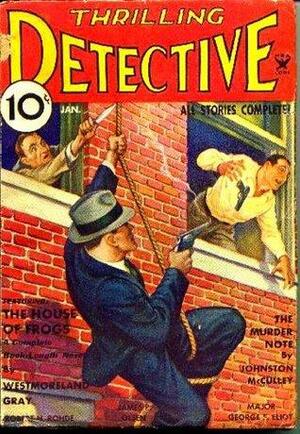 Murder Note, A Green Ghost Novelette by Johnston McCulley