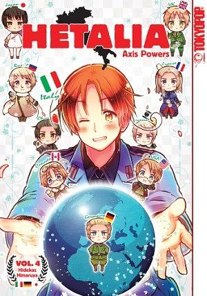 Hetalia: Axis Powers, Vol. 4 by Hidekaz Himaruya