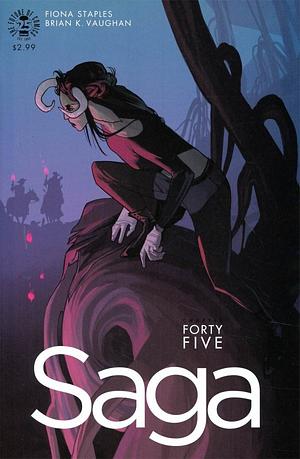 Saga #45 by Fiona Staples, Brian K. Vaughan