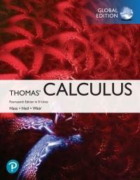 Thomas' Calculus by Joel Hass, Christopher Heil, Maurice Weir