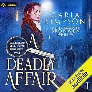 A Deadly Affair by Carla Simpson