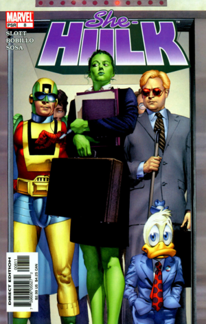 She-Hulk (2004-2005) #8 by Dan Slott