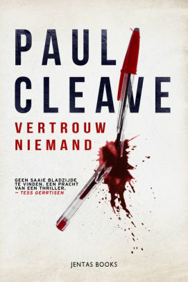 Vertrouw niemand by Paul Cleave
