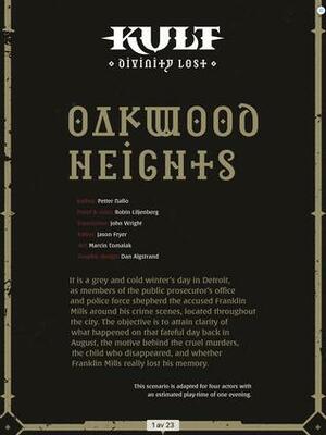 Oakwood Heights by Robin Liljenberg, Petter Nallo