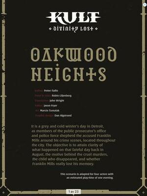 Oakwood Heights by Petter Nallo, Robin Liljenberg