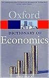 A Dictionary of Economics by John Black
