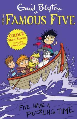 Five Have a Puzzling Time by Jamie Littler, Enid Blyton
