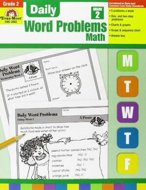 Daily Word Problems, Grade 2 by Evan-Moor Educational Publishers, Jill Norris