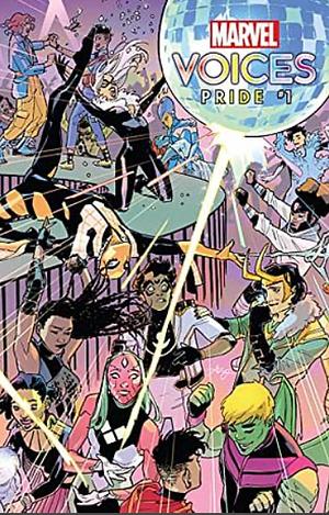 Marvel's Voices: Pride #1 (2023) by Shadi Petosky, Bailie Rosenlund, Lorenzo Susi, Steve Foxe, Rosi Kämpe, Joanna Estep, Marieke Nijkamp, Stephanie Williams, Stephen Byrne, Amy Reeder
