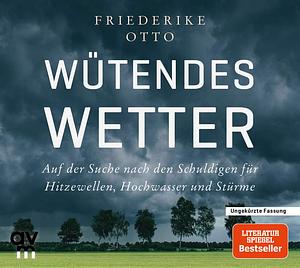 Wütendes Wetter: auf der Suche nach den Schuldigen für Hitzewellen, Hochwasser und Stürme by Friederike Otto