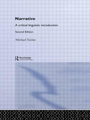 Narrative: A Critical Linguistic Introduction by Michael Toolan