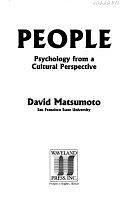 People: Psychology from a Cultural Perspective by David Ricky Matsumoto