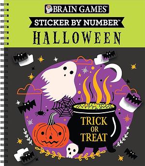 Brain Games - Sticker by Number: Halloween by Brain Games, Publications International Ltd, New Seasons