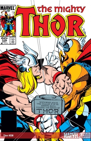 Thor (1966-1996) #338 by Walt Simonson