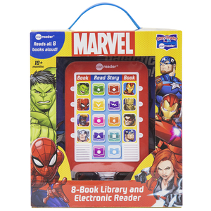 Marvel: 8-Book Library and Electronic Reader [With Electronic Reader] by Brian Houlihan