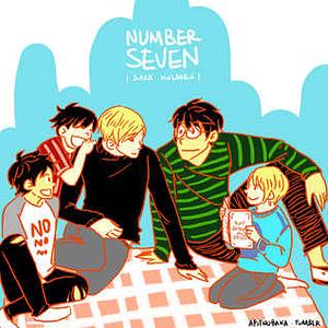 Number Seven by Sara Holmes