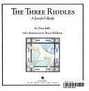 The Three Riddles by Nina Jaffe