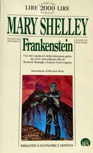 Frankestein by Mary Shelley