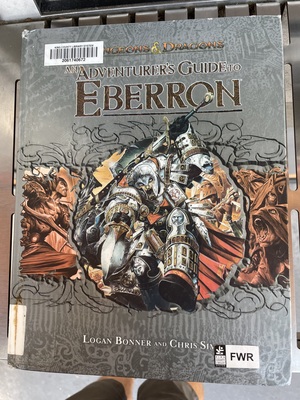An Adventurer's Guide to Eberron by Logan Bonner, Chris Sims